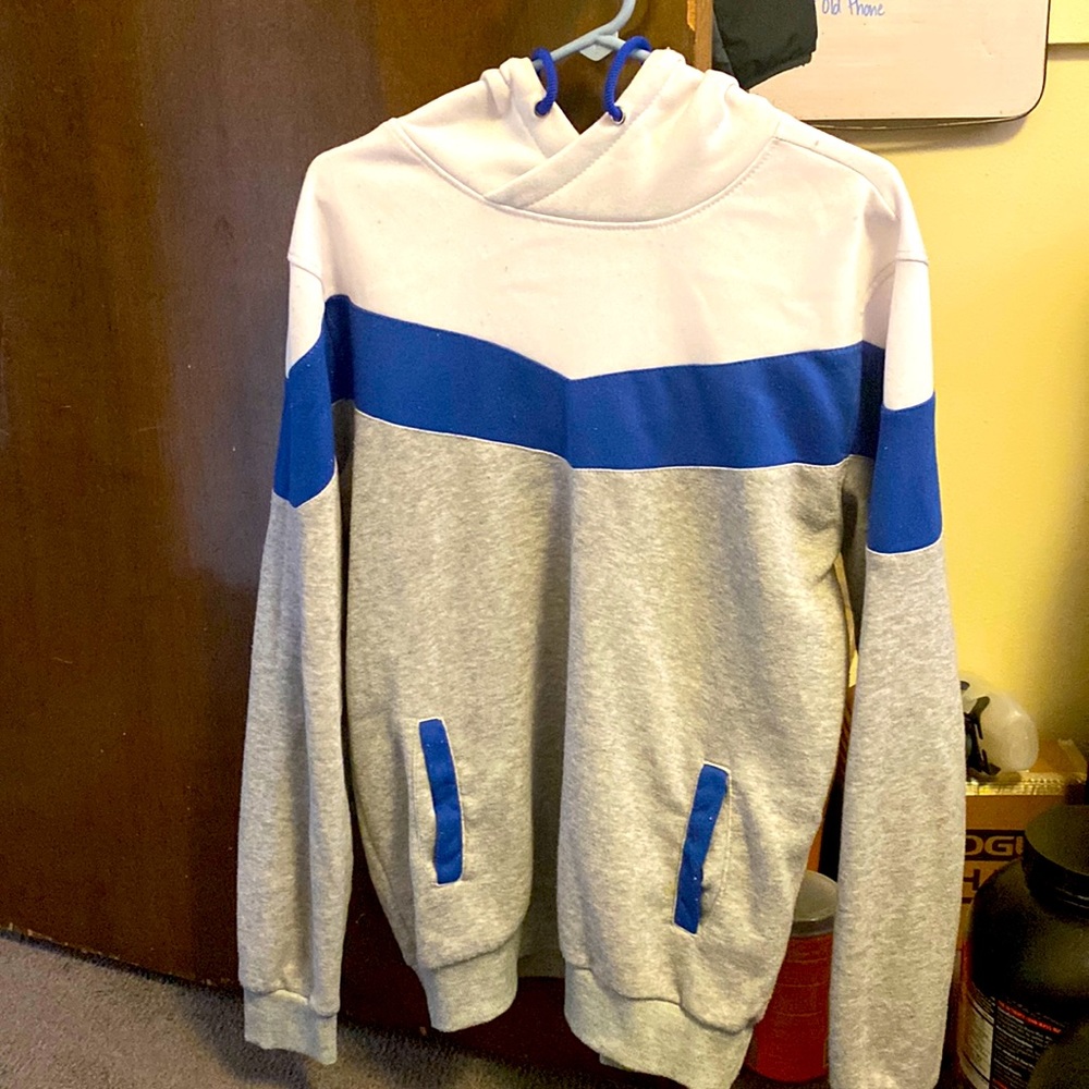 large, worn twice, cotton